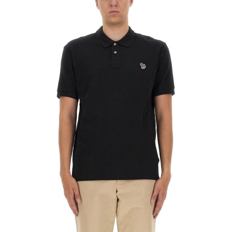 POLO SHIRT WITH ZEBRA PATCH