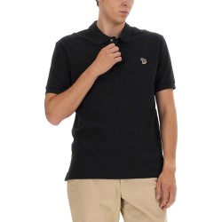 POLO SHIRT WITH ZEBRA PATCH