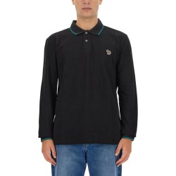 POLO SHIRT WITH ZEBRA PATCH