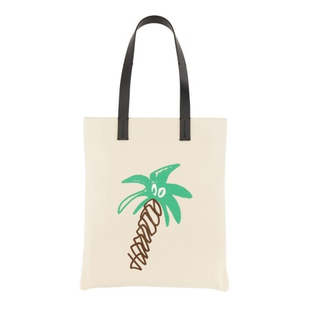 COTTON CANVAS SHOPPING BAG