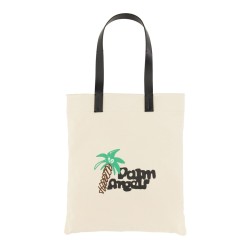 COTTON CANVAS SHOPPING BAG