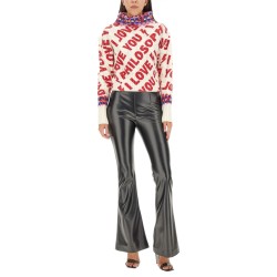 FAUX LEATHER PANTS
