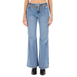 FLARE FIT JEANS