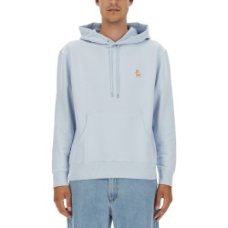 SWEATSHIRT WITH LOGO PATCH