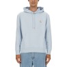 SWEATSHIRT WITH LOGO PATCH