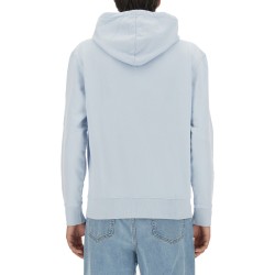 SWEATSHIRT WITH LOGO PATCH