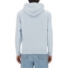 SWEATSHIRT WITH LOGO PATCH