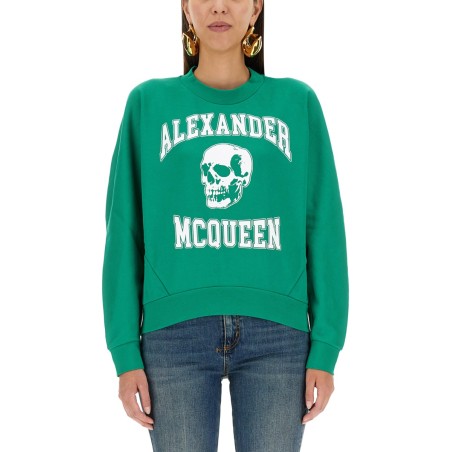 VARSIITY SKULL SWEATSHIRT