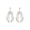 DANGLE EARRINGS WITH CRYSTALS