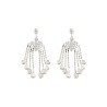 DANGLE EARRINGS WITH CRYSTALS