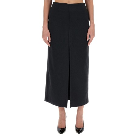 LONG FLARED SKIRT