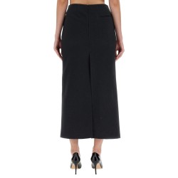 LONG FLARED SKIRT