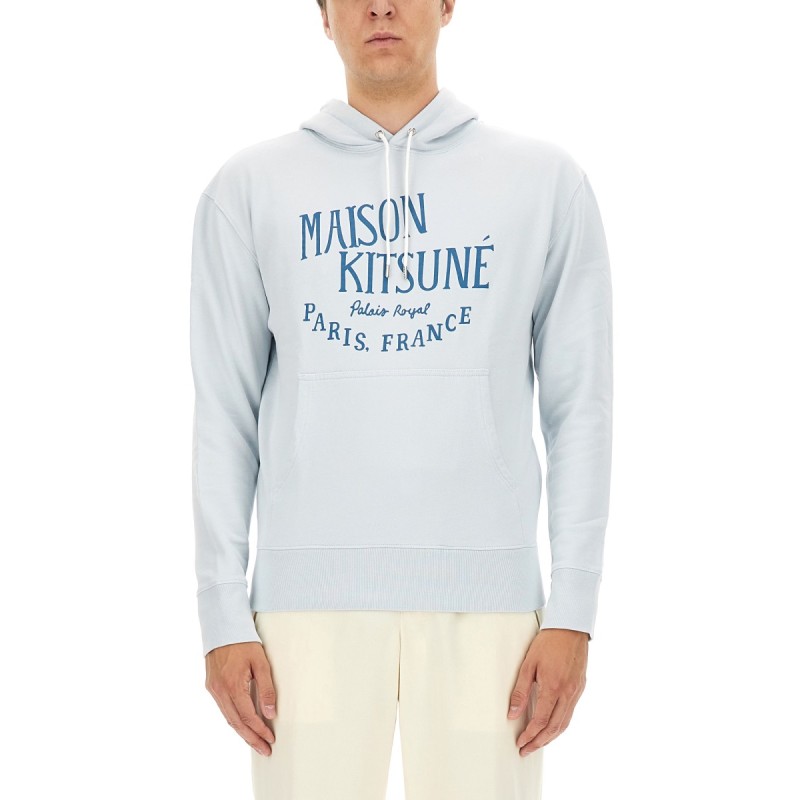 SWEATSHIRT WITH LOGO PRINT