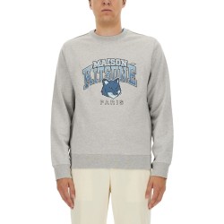 SWEATSHIRT WITH LOGO PRINT
