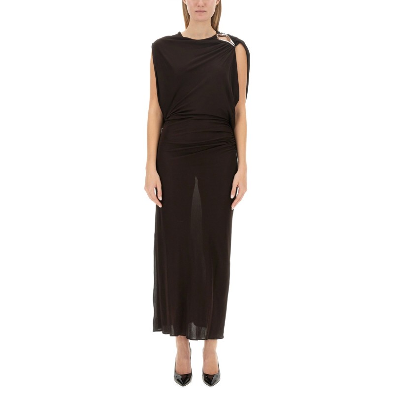 DRAPED DRESS