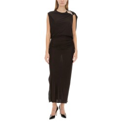 DRAPED DRESS