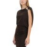 DRAPED DRESS