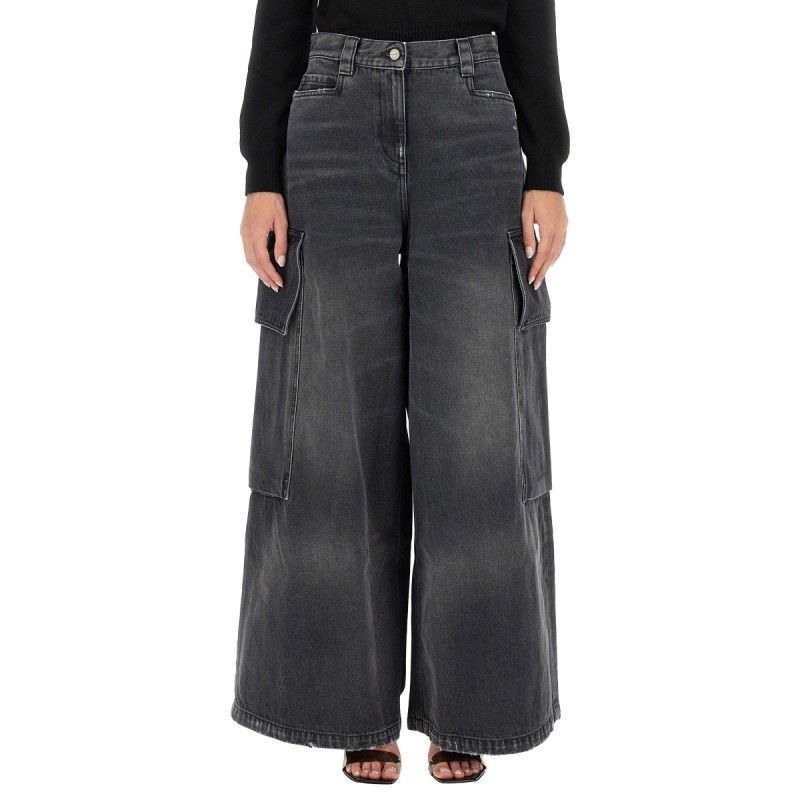 WIDE PARACHUTE JEANS