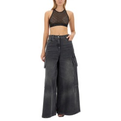 WIDE PARACHUTE JEANS