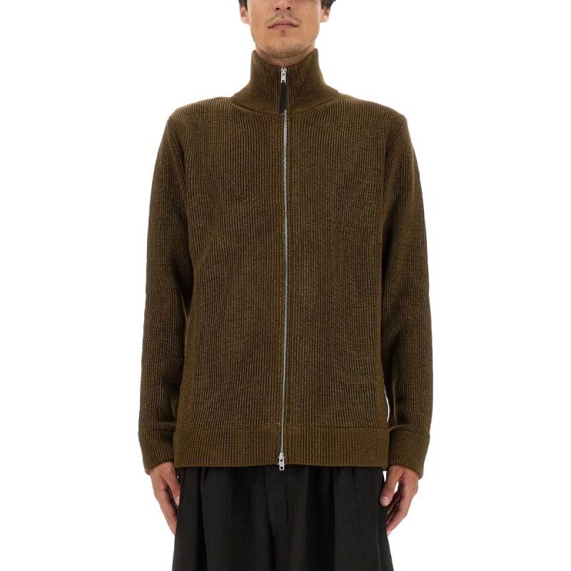 ZIPPERED CARDIGAN