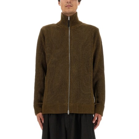 ZIPPERED CARDIGAN