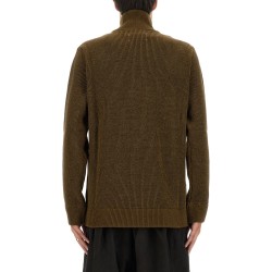 ZIPPERED CARDIGAN