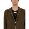 ZIPPERED CARDIGAN