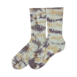 MULTI DYED RIBBED SOCKS