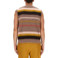 VEST WITH STRIPE PATTERN