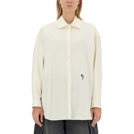SHIRT WITH EMBROIDERED LOGO