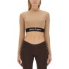 CROPPED TOP WITH LOGO