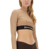 CROPPED TOP WITH LOGO