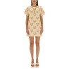 DRESS WITH TEDDY BEAR EMBROIDERY