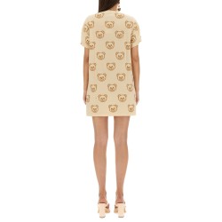 DRESS WITH TEDDY BEAR EMBROIDERY
