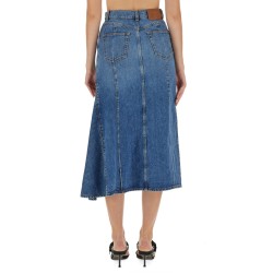PENCIL SKIRT WITH CUT-OUT