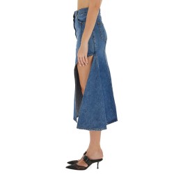 PENCIL SKIRT WITH CUT-OUT