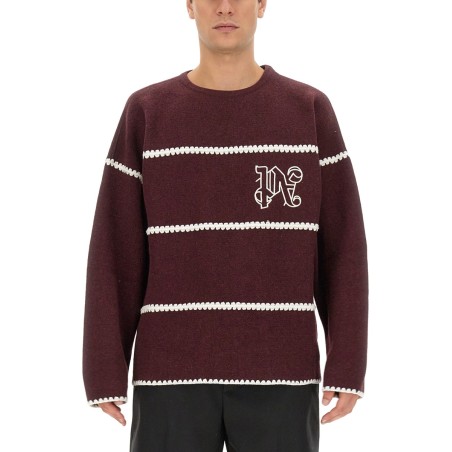MONOGRAM STRIPED SWEATER