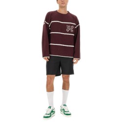MONOGRAM STRIPED SWEATER