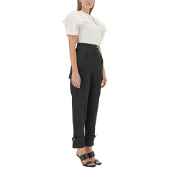 T-SHIRT WITH RUFFLES