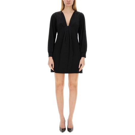 V-NECK DRESS