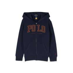 graphic fleece sweatshirt