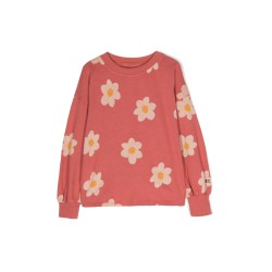 big flower all over sweatshirt