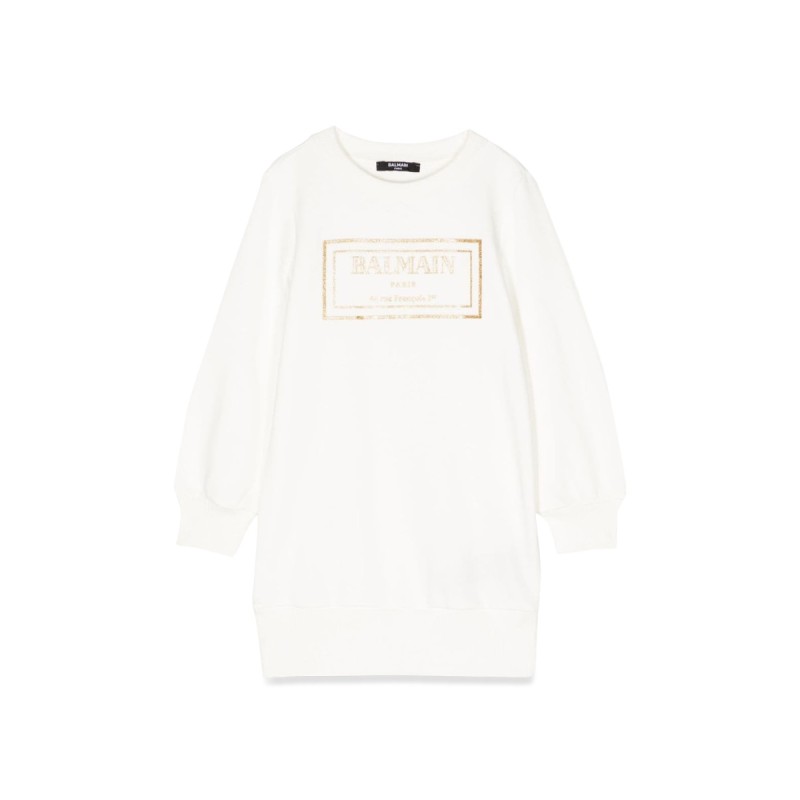 sweatshirt logo dress