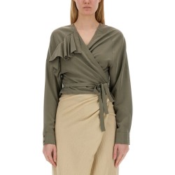 TOP WITH RUFFLES