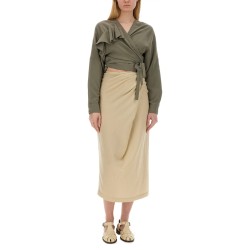 TOP WITH RUFFLES