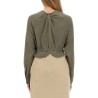 TOP WITH RUFFLES