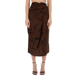 NATIVE PRINT SKIRT