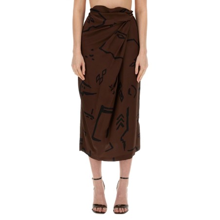 NATIVE PRINT SKIRT