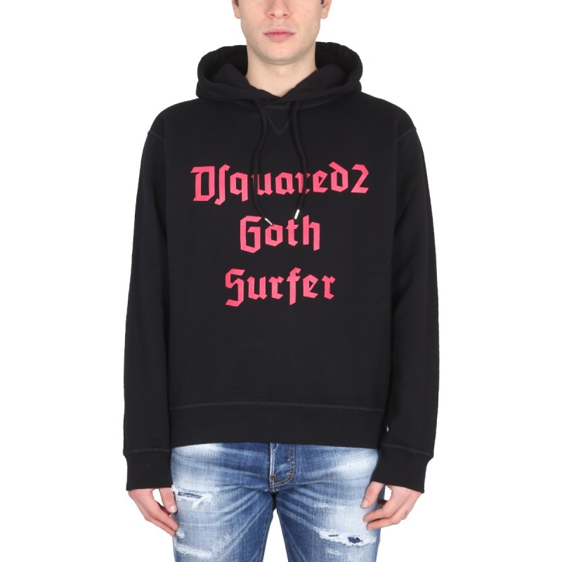 SWEATSHIRT WITH LOGO PRINT