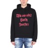 SWEATSHIRT WITH LOGO PRINT
